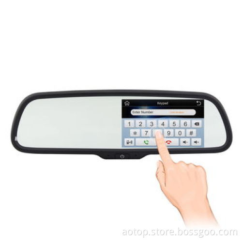 Smart Car Rearview Mirror GPS for HYUNDAI, KIA, HONDA etc car modelNew